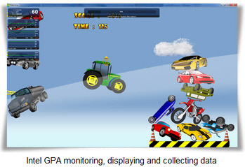Pile Em Up Game with Intel GPA