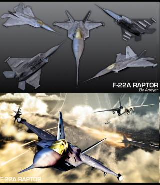 3D Master F-22A Raptor