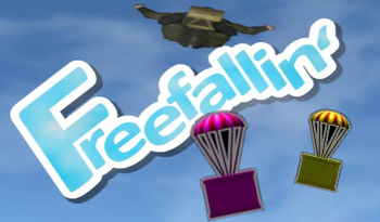 Freefallin for Android, made in AGK