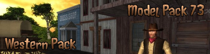 Western Theme Pack for FPS Creator