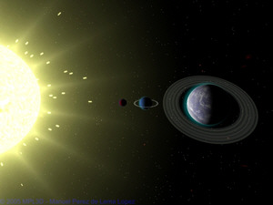 MPL3D Solar System written in DarkGDK