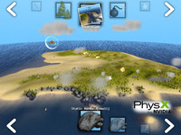 PhysX Island Demo
