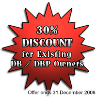 30% Discount for existing DB / DBP Owners