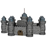 Cartton Castle - 3D game model