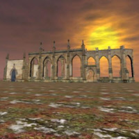 Wartorn Church 3D Game Model