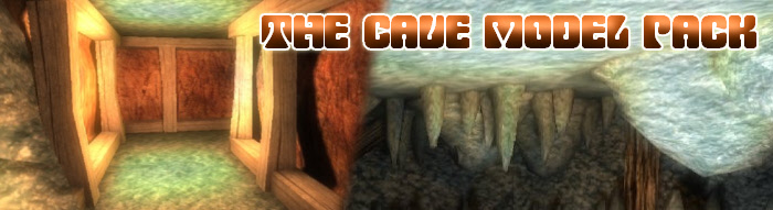 Model Paqck 43 - Caves, for FPS Creator