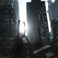 Ruined City Skybox for 3D Game Development