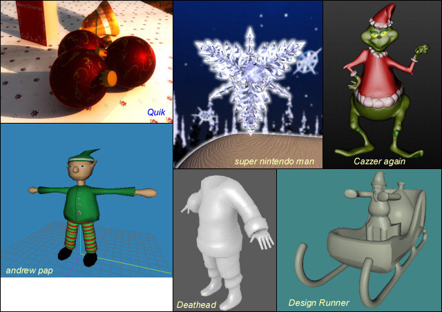 3D Competition Entries