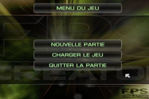 French Title Menu