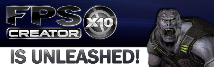 FPS Creator X10 is released