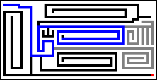 Maze Recursion Example