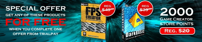 Free Products from The Game Creators