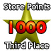 Third Prize - 1000 Store Points