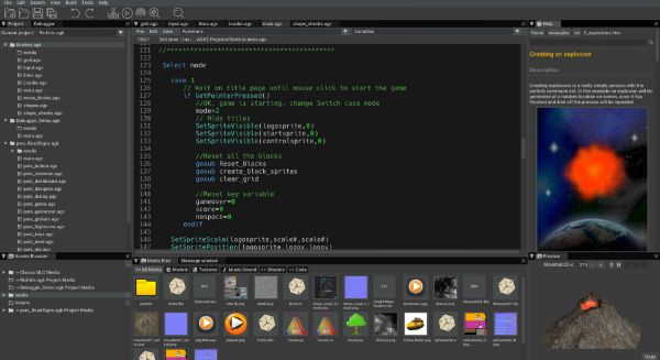 AppGameKit Studio IDE