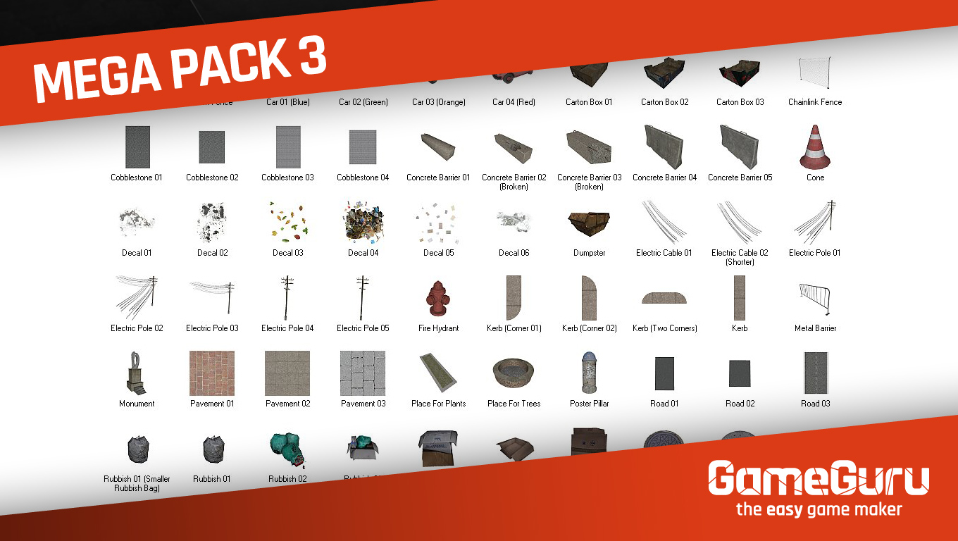 GameGuru - GameGuru Mega Pack 3